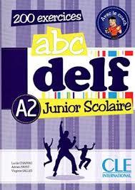 ABC DELF Junior scolaire - Livre + CDROM