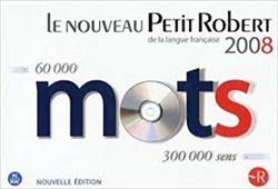 Dicc Le Nouveau Petit Robert de la langue francaise 2008. Versión CD