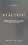Dialogos vol I. PLATON