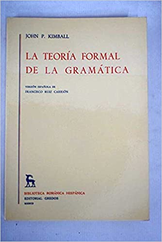 La teoría formal de la gramática