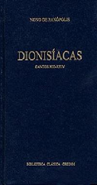 Dionisiacas. Cantos XIII-XXIV
