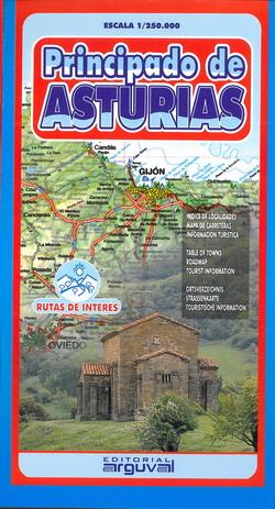 Mapa del Principado de Asturias